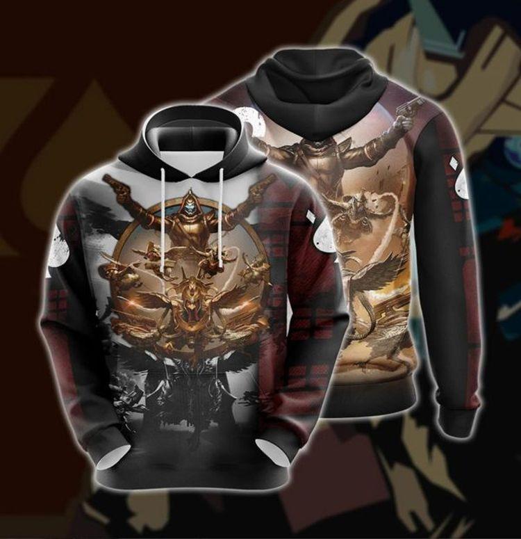 Destiny Cayde 6 Chicken Raid Unisex Limited 3D Hoodie