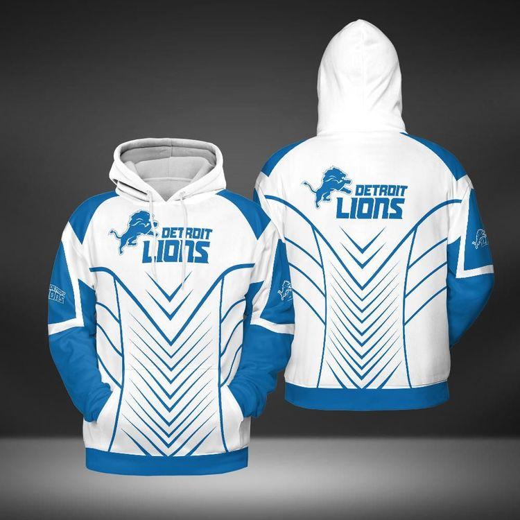 Detroit Lions Nfl Men And Women 3d Limited 3D Hoodie