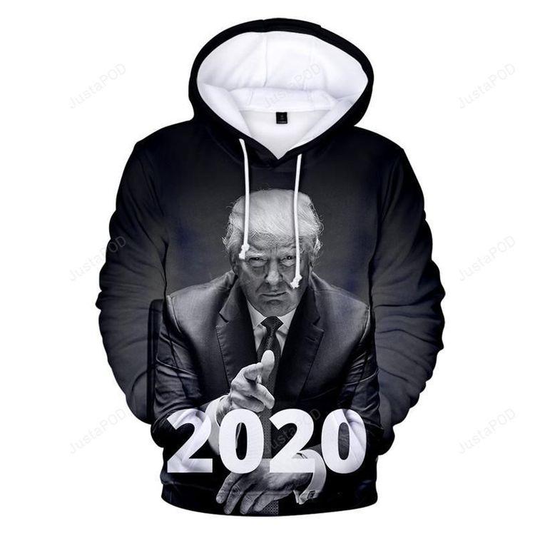 Donald Trump 2020 Style 3 3D Hoodie