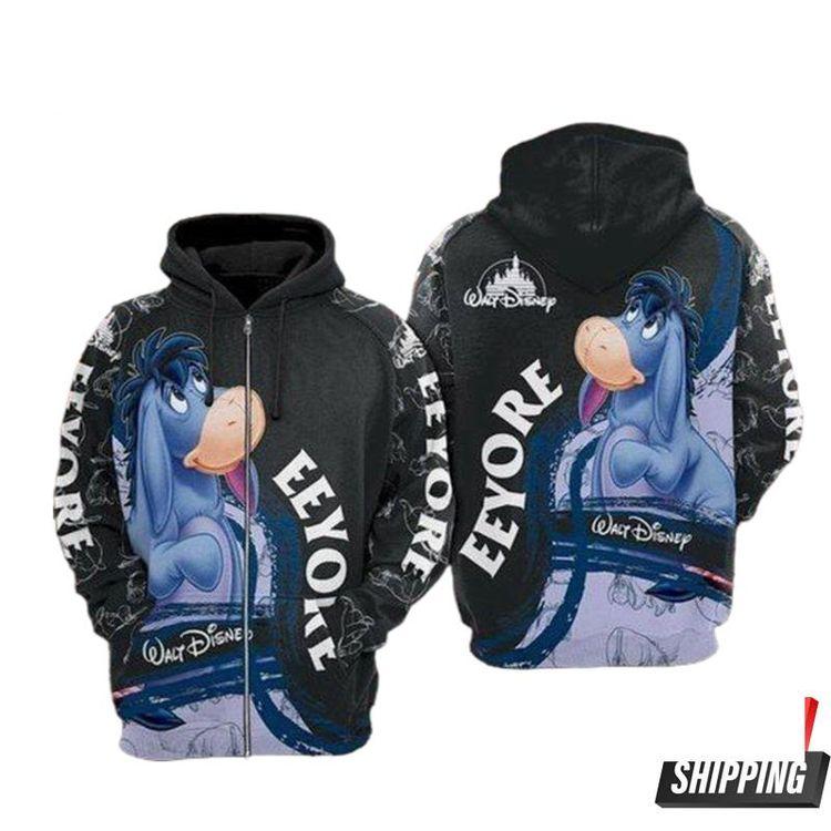 Eeyore 3D Hoodie