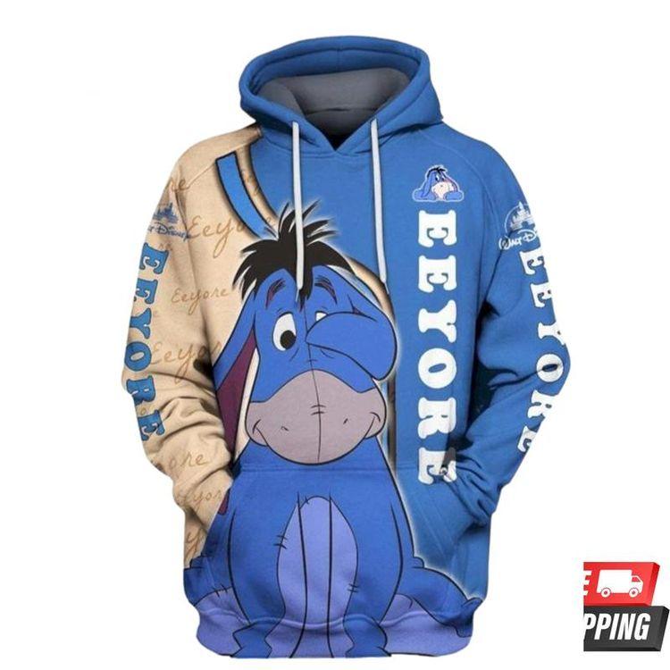 Eyore Exclusive All Over Print Hoodie