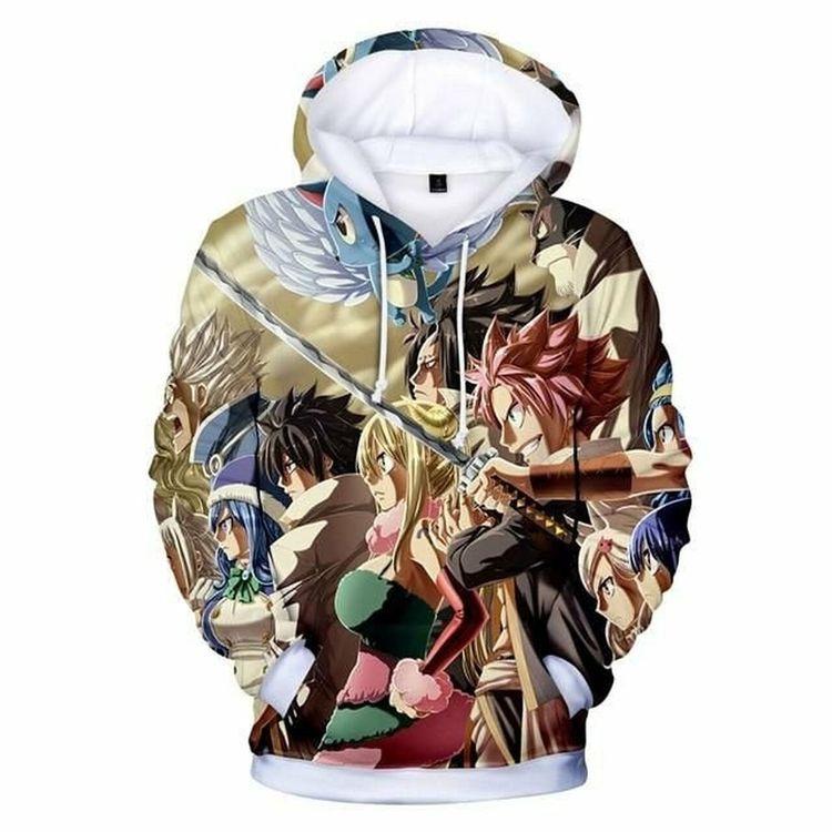 Fairy Tail Guild Raid 3d All Print 3D Hoodie