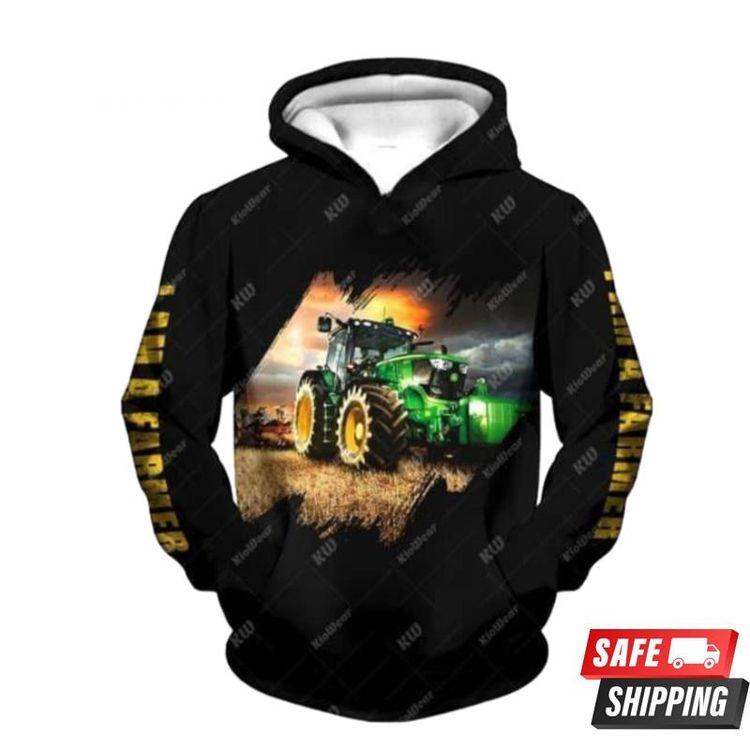 Farm Tractor Work On My Farm 3D Hoodie