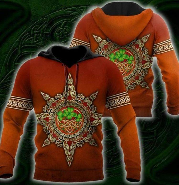Flag St Patricks Day Unisex 3D Hoodie