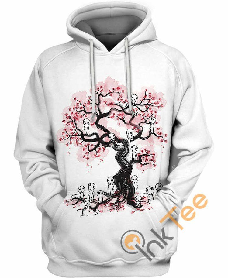 Forest Spirits Sumi-e All Over Print Hoodie