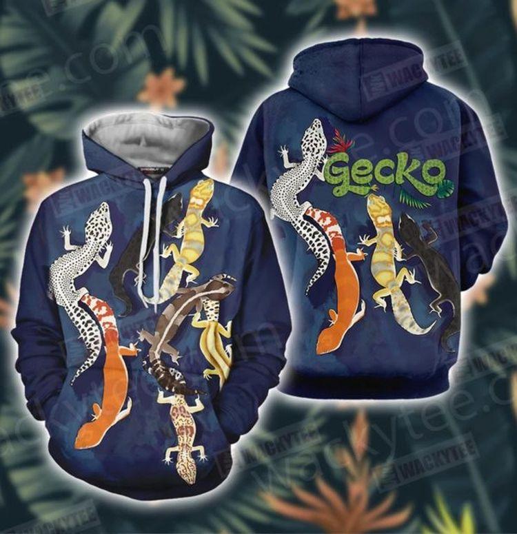 Geckos All Over Print Hoodie