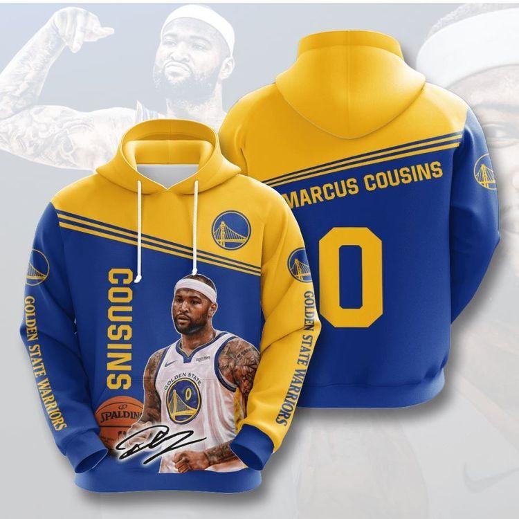 Golden State Warriors No708 Custom All Over Print Hoodie