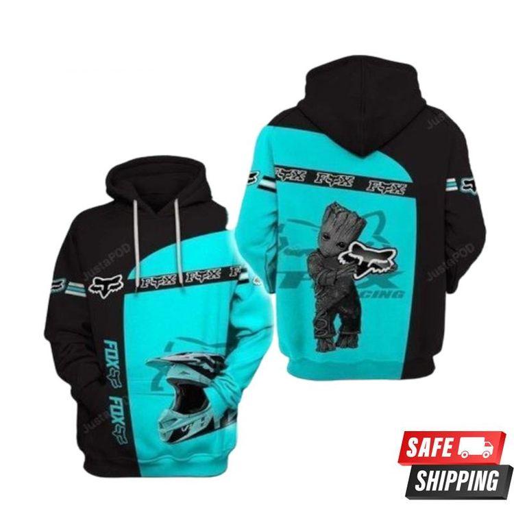 Groot Hug Racing Fox Limited 3D Hoodie