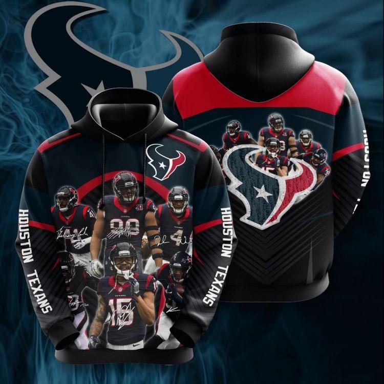 Houston Texans No797 Custom Ver 1 3D Hoodie