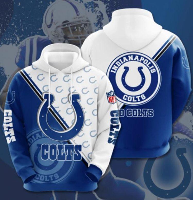 Indianapolis Colts V3 Ver 1 All Over Print Hoodie