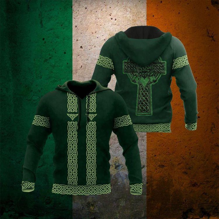 Irish Stpatrick Day 3d Unisex Fu All Over Print Hoodie