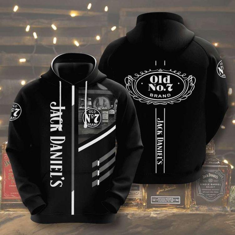 Jack Daniels No859 Custom Limited 3D Hoodie