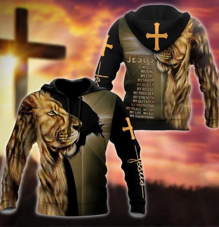 Jesus Lion Of Judah Limited 3D Hoodie