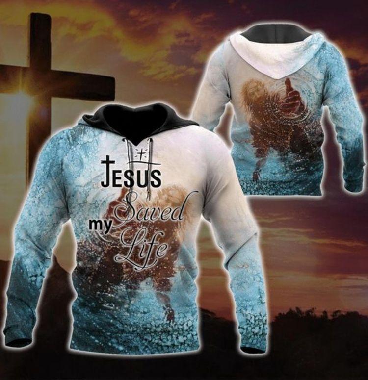 Jesus Saves My Life Jesus 2 Limited 3D Hoodie