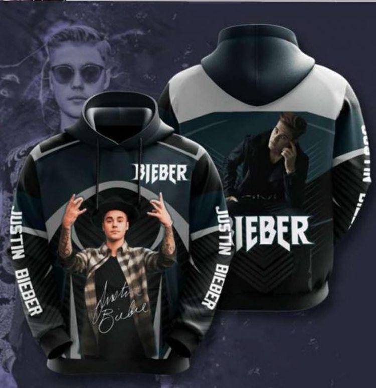 Justin Bieber 3d Pullover 3D Hoodie