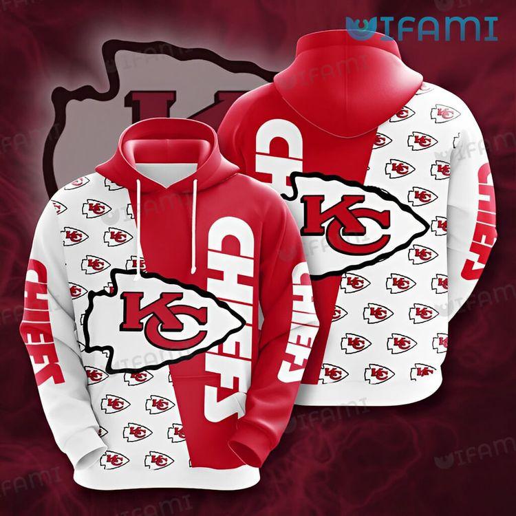 Kansas City Logo Pattern Kansas City Chiefs Gift Limited 3D Hoodie