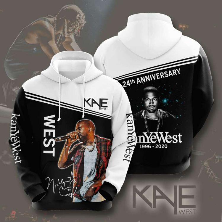 Kanye West Custom All Over Print Hoodie
