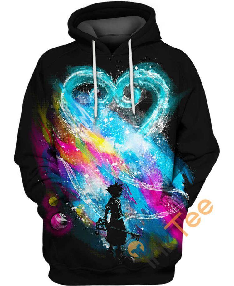 Kingdom Hearts Stars All Over Print Hoodie