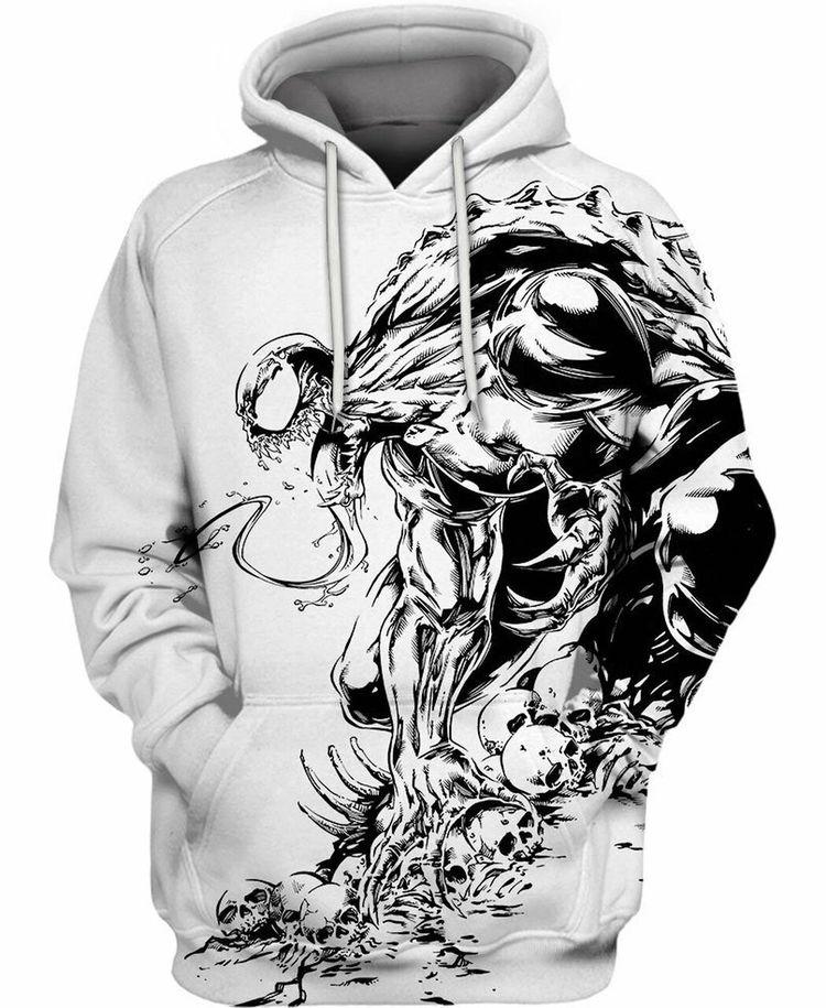 Klyntar 3d All Print 3D Hoodie