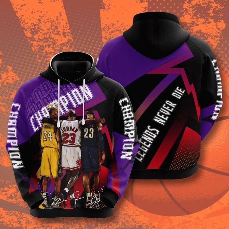 Kobe Bryant No972 Custom Ver 1 3D Hoodie