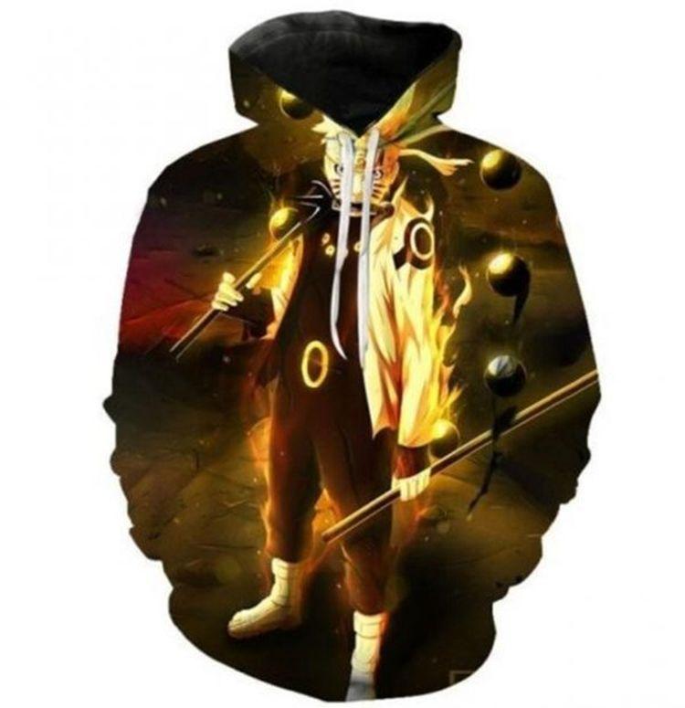 Legendary Shinobi Naruto Uzumaki 3d Printed 3D Hoodie