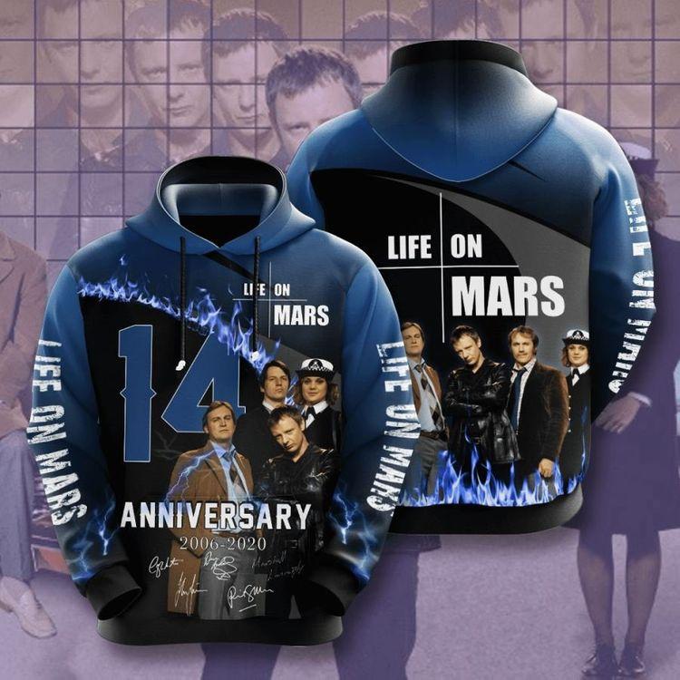 Life On Mars No994 Custom Ver 1 All Over Print Hoodie