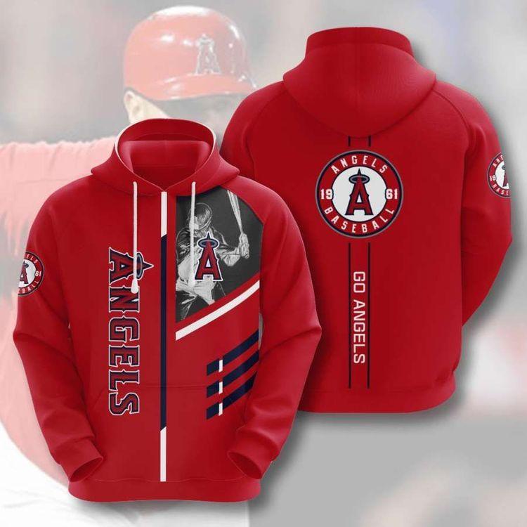 Los Angeles Angels No1000 Custom Limited 3D Hoodie