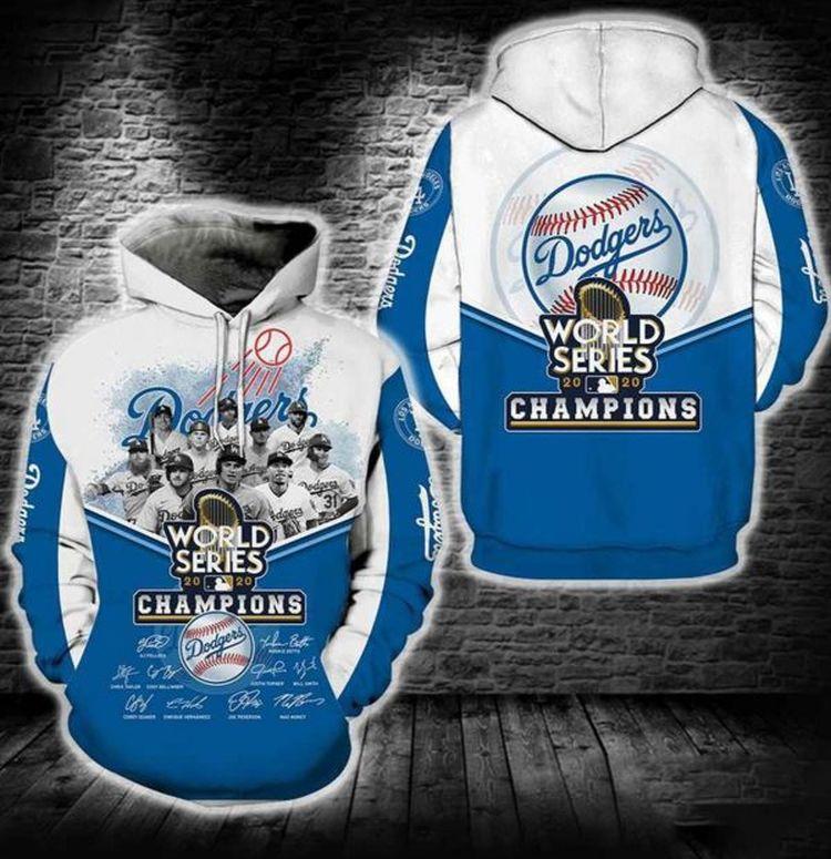 Los Angeles Dodgers Full All Sport All Over Print Hoodie