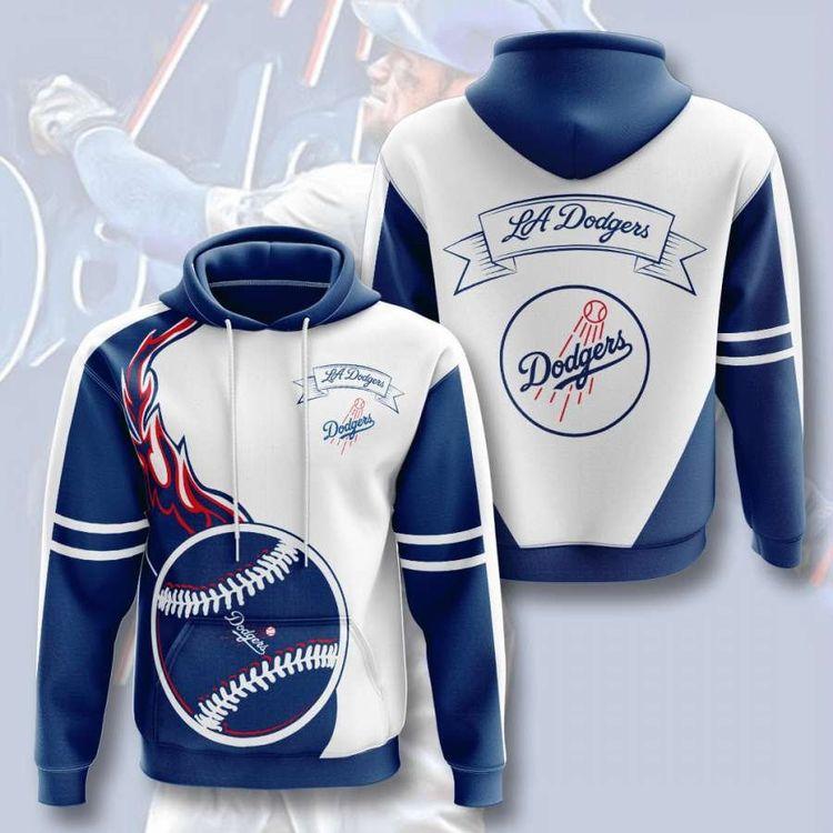 Los Angeles Dodgers No1044 Custom Ver 1 3D Hoodie