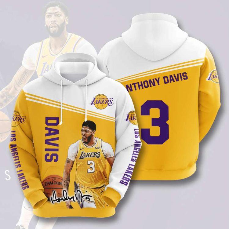 Los Angeles Lakers Custom Sport 4 All Over Print Hoodie