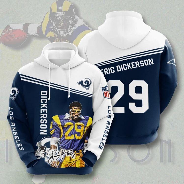 Los Angeles Rams No1085 Custom 3D Hoodie