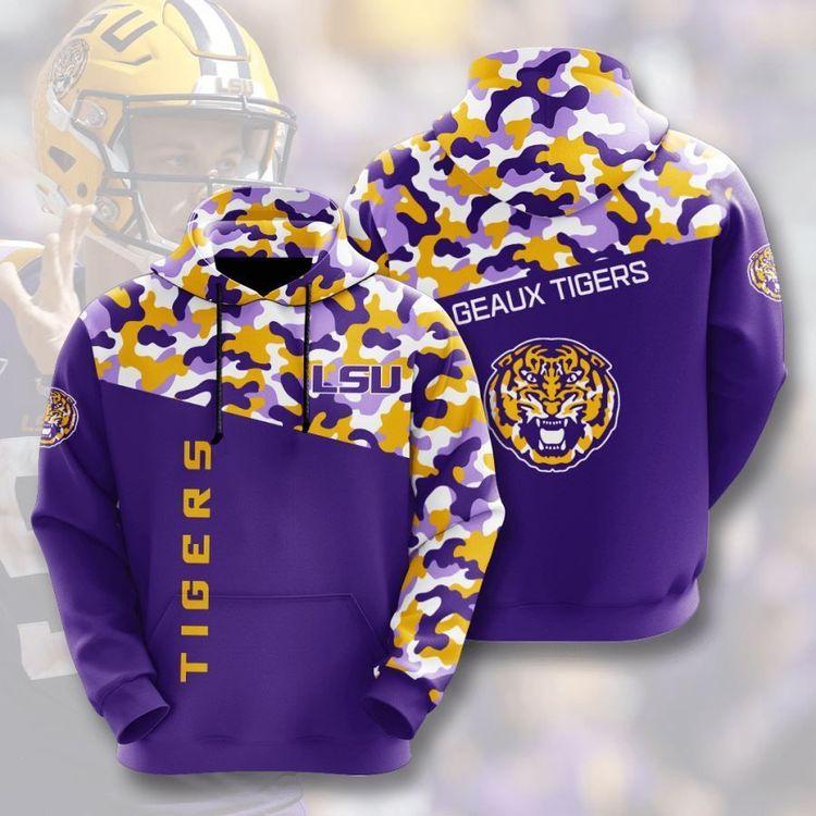 Lsu Tigers No1099 Custom 3D Hoodie