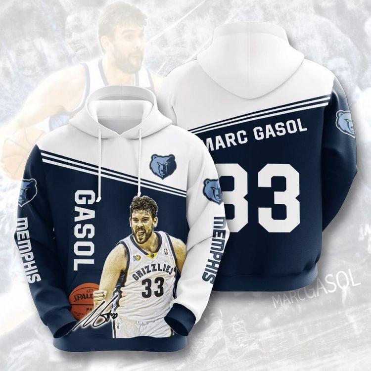 Memphis Grizzlies No1126 Custom Ver 1 3D Hoodie