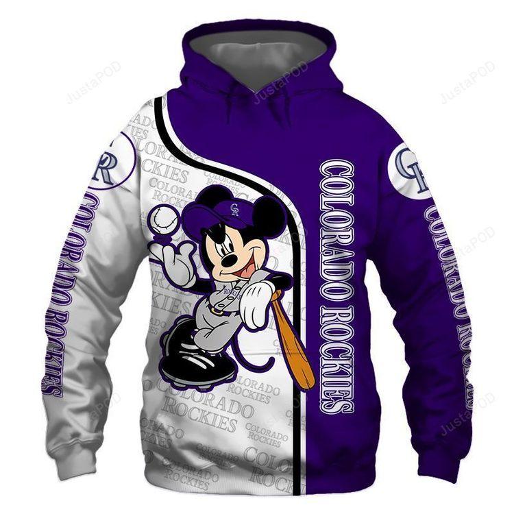 Mlb Colorado Rockies Style 01 Limited 3D Hoodie