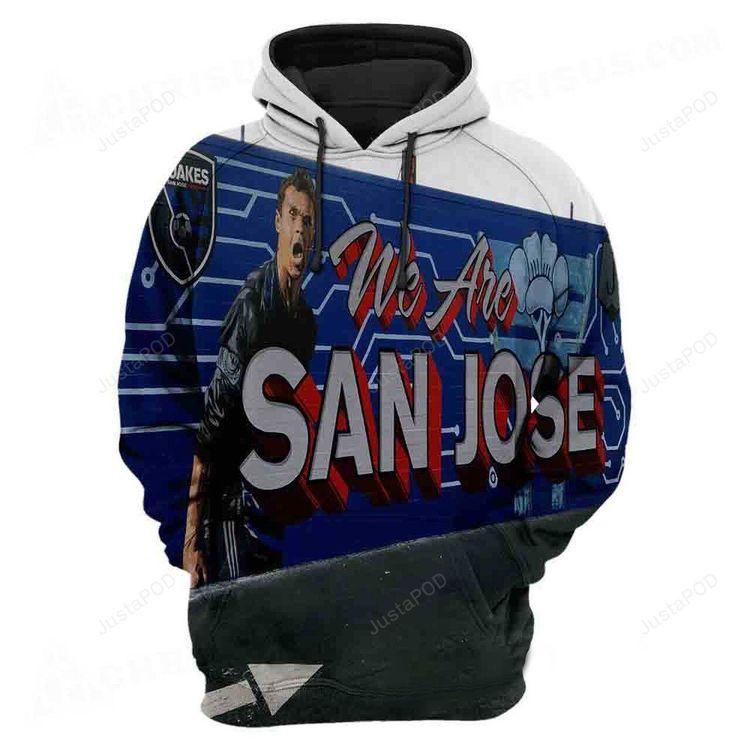 Mls San Jose Earthquakes Fc Style 03 3D Hoodie