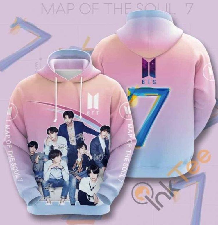 Music Kpop Bts Usa 960 3D Hoodie