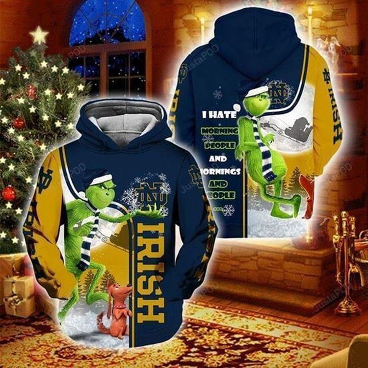 Ncaa Notre Dame Fighting Irish Style 10 3D Hoodie