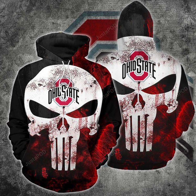 Ncaa Ohio State Buckeyes Style 14 Limited 3D Hoodie