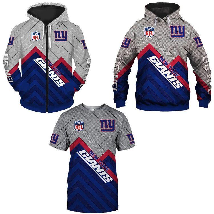 New York Giants Clothing For Men Women Size S-5xl 3D Hoodie