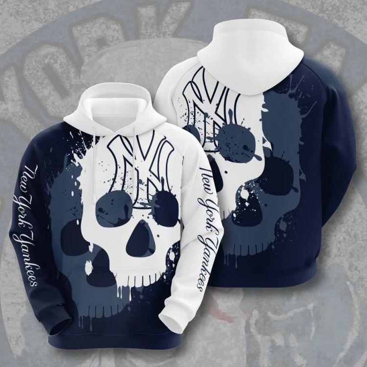 New York Yankees No1416 Custom Limited 3D Hoodie