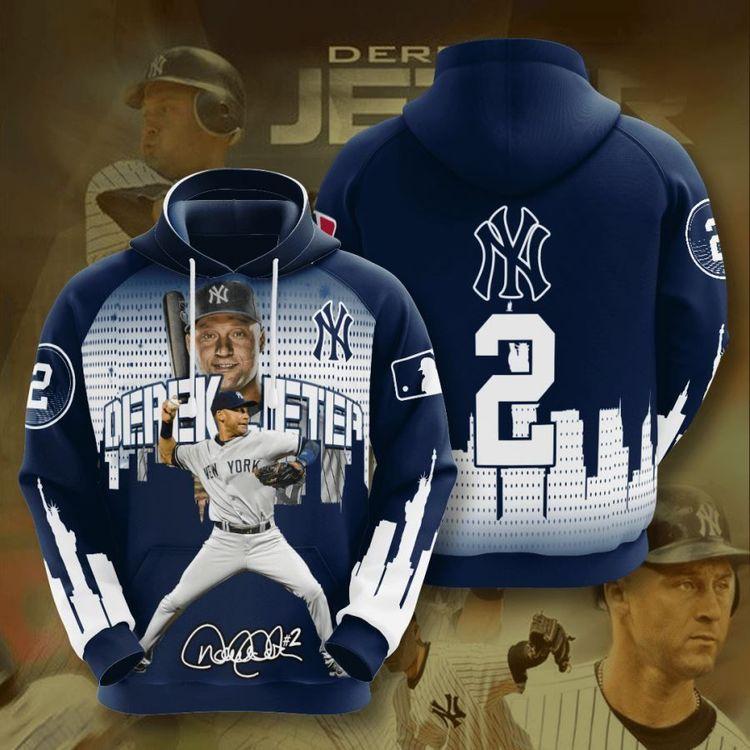 New York Yankees No1445 Custom 3D Hoodie