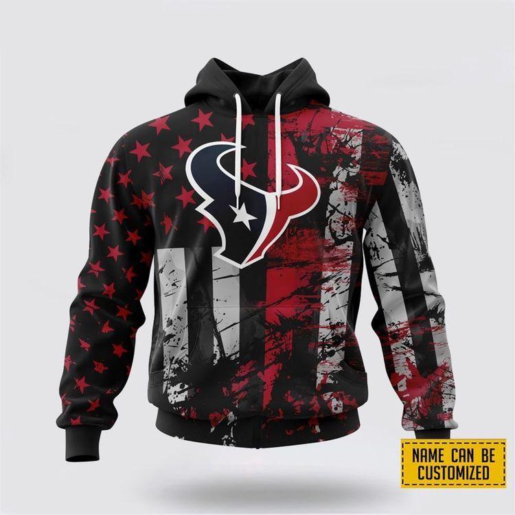Nfl Houston Texans All Over Ver 1 3D Hoodie