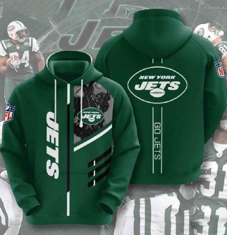 Nfl New York Jets S Team Football Ver 1 3D Hoodie