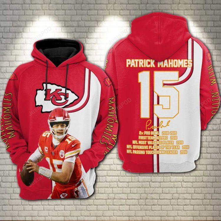 Nfl Patrick Mahomes Kansas City Chiefs Super Bowl Liv 2020 Limited 3D Hoodie