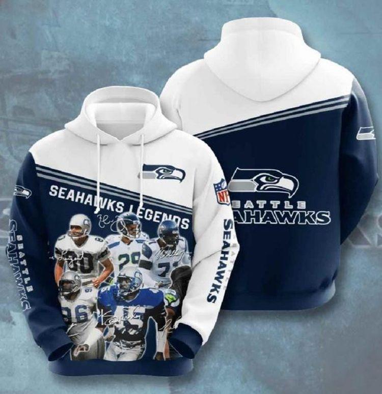 Nfl Seattle Seahawks S Sport Ver 1 Limited 3D Hoodie
