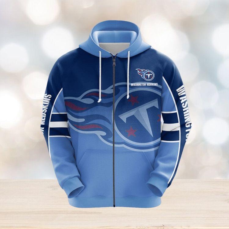 Nfl Tennessee Titans Blue Unisex For Men And Women Sport Gift 3D Hoodie