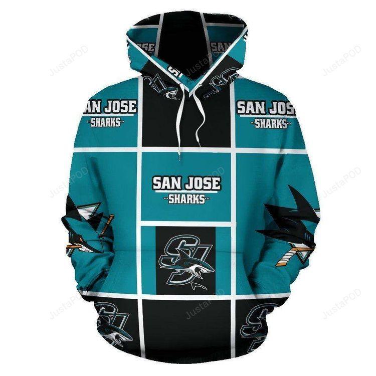 Nhl San Jose Sharks Style 08 Limited 3D Hoodie