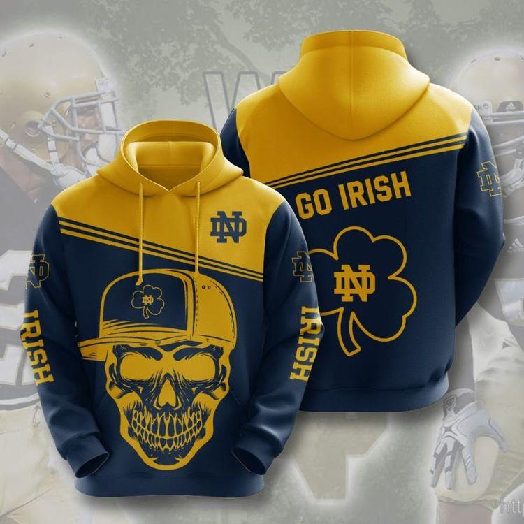 Notre Dame Fighting Irish No1499 Custom Ver 1 Limited 3D Hoodie