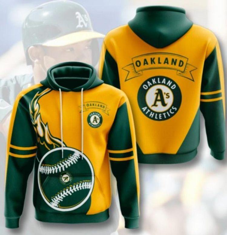 Oakland Athletics All Over Print Hoodie