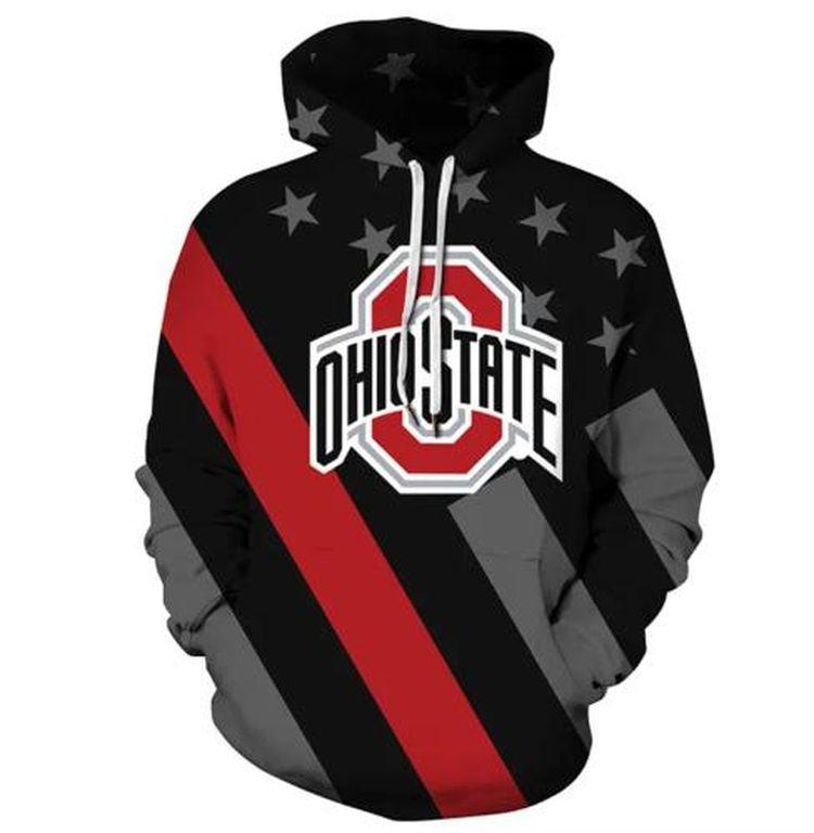 Ohio State Buckeyes 3d Digital Printed Sport Unisex Limited 3D Hoodie